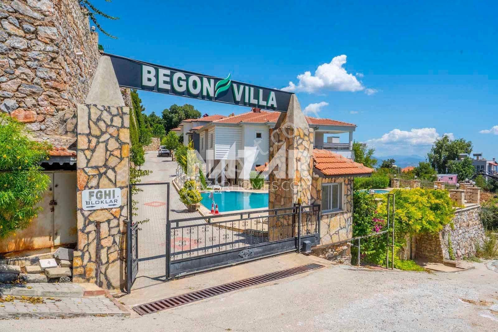 Alanya'da Satılık Deniz Ve Doğa Manzaralı İkiz Villa - Görsel 4