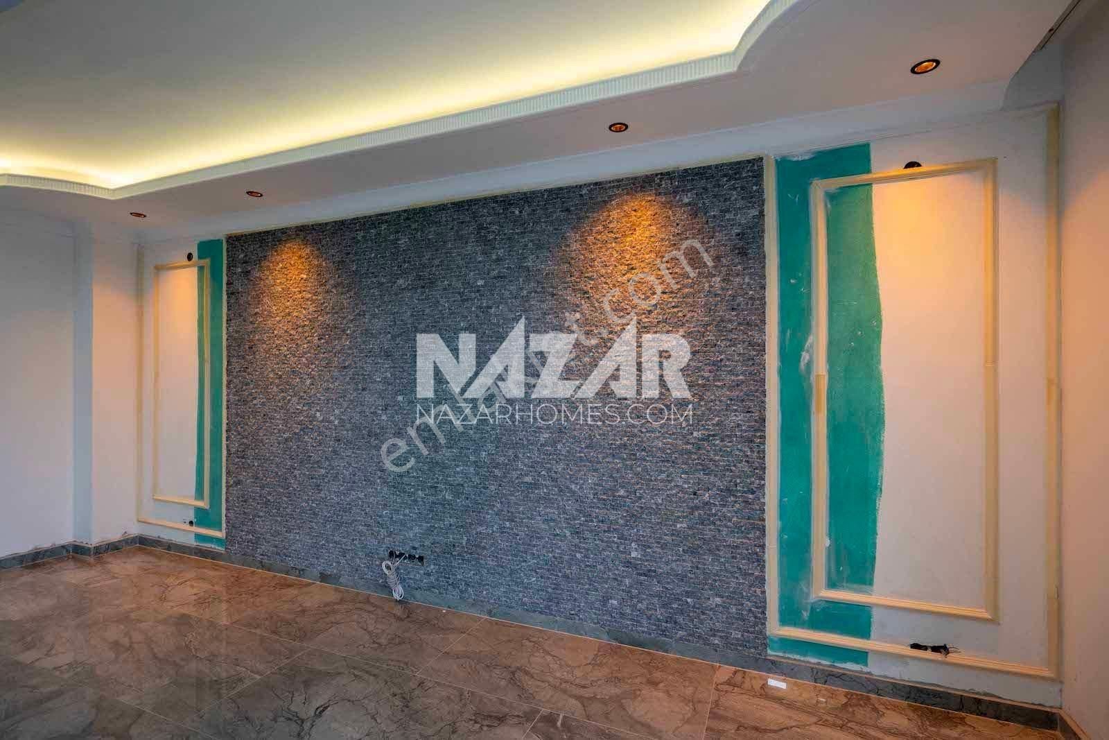 Alanya'da Satılık Deniz Ve Doğa Manzaralı İkiz Villa - Görsel 26