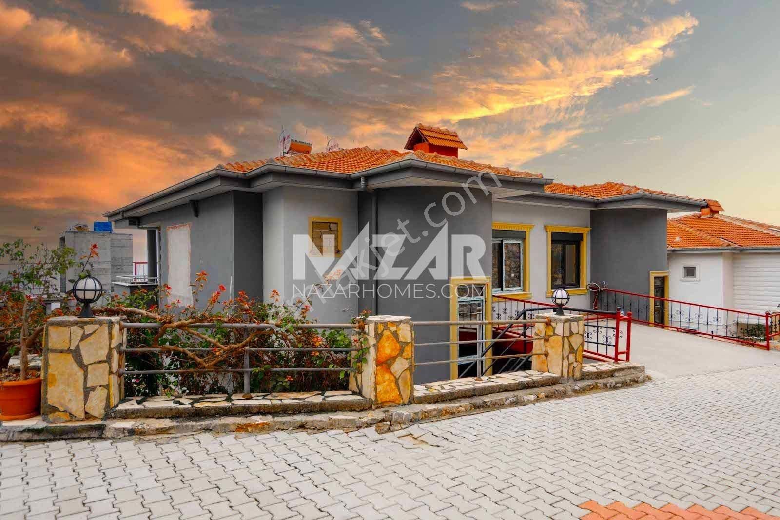 Alanya'da Satılık Deniz Ve Doğa Manzaralı İkiz Villa - Görsel 2