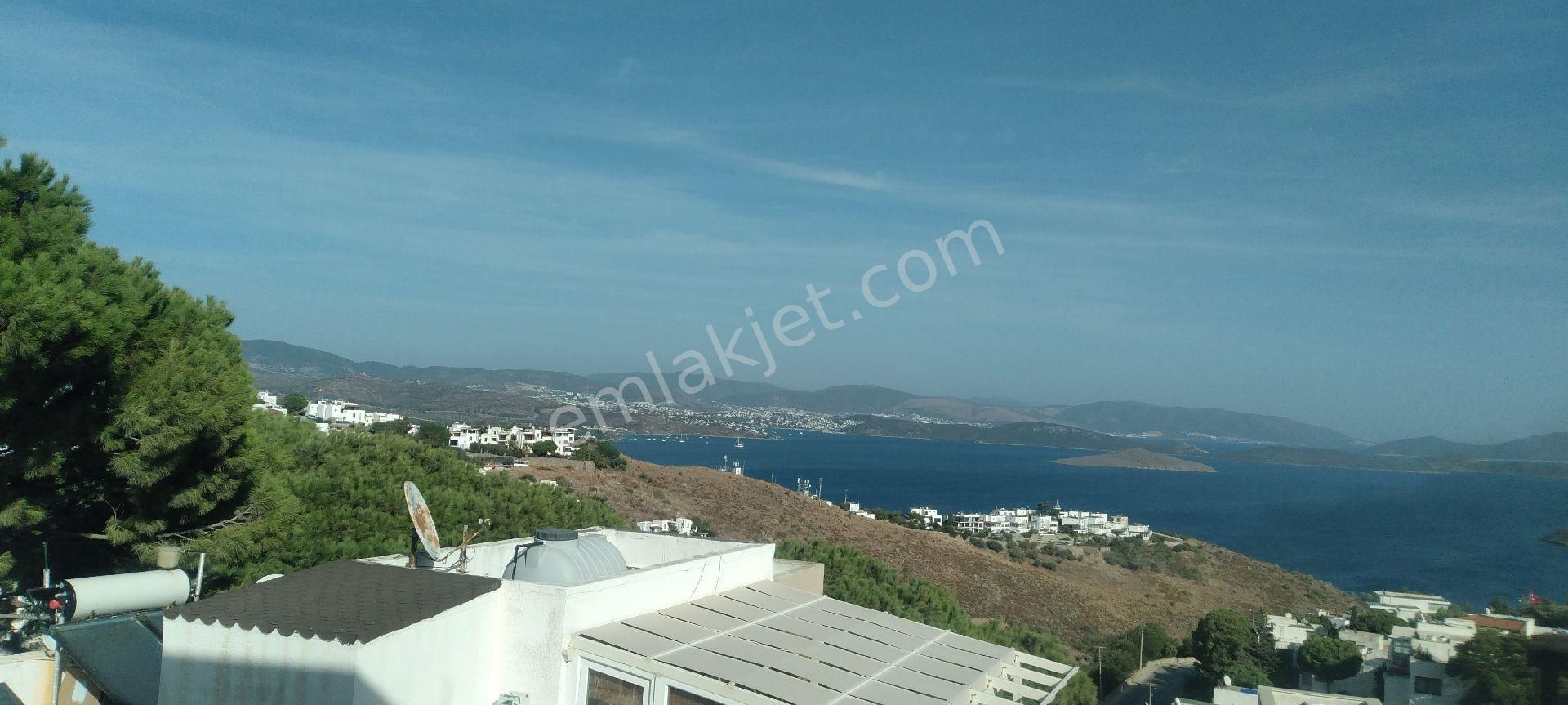 Bodrum İslamhaneleri Satılık Villa bodrum bağla banke evler de satılık deniz manzaralı villa