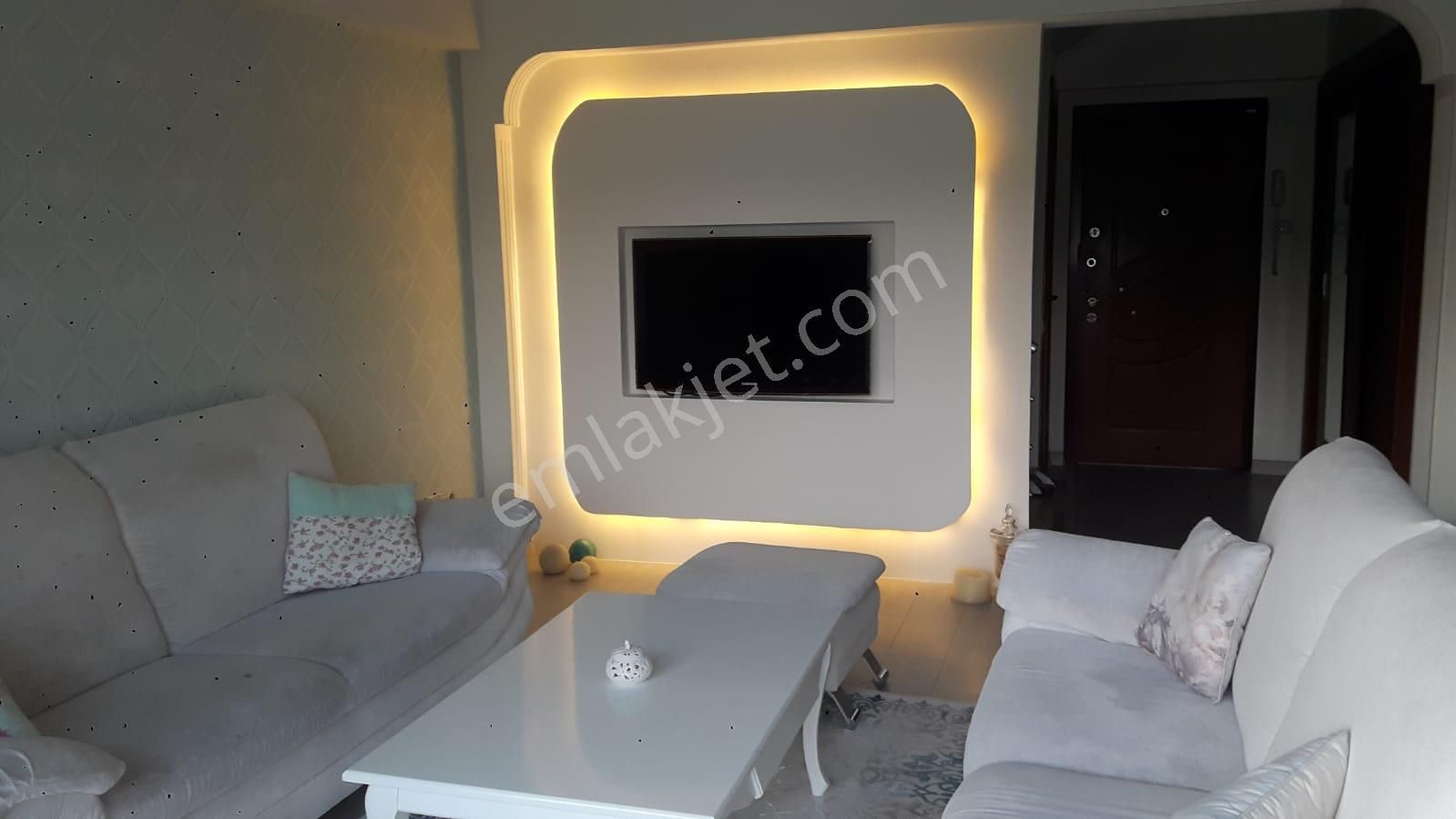 Çolakoğlu Palmiye Sitesinde Kiralık Eşyalı 3+1 Daire - Görsel 16