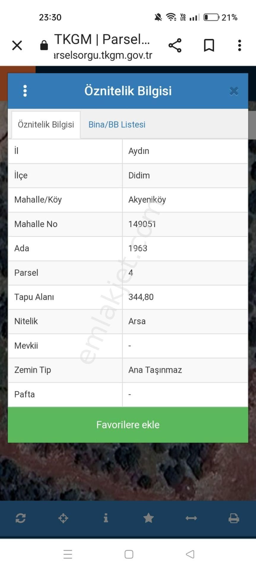 Aydın Didim Bozseki Mevkii'nde Satılık Anayola 50 Metre Yanyana 344 M2 Arsa - Görsel 4