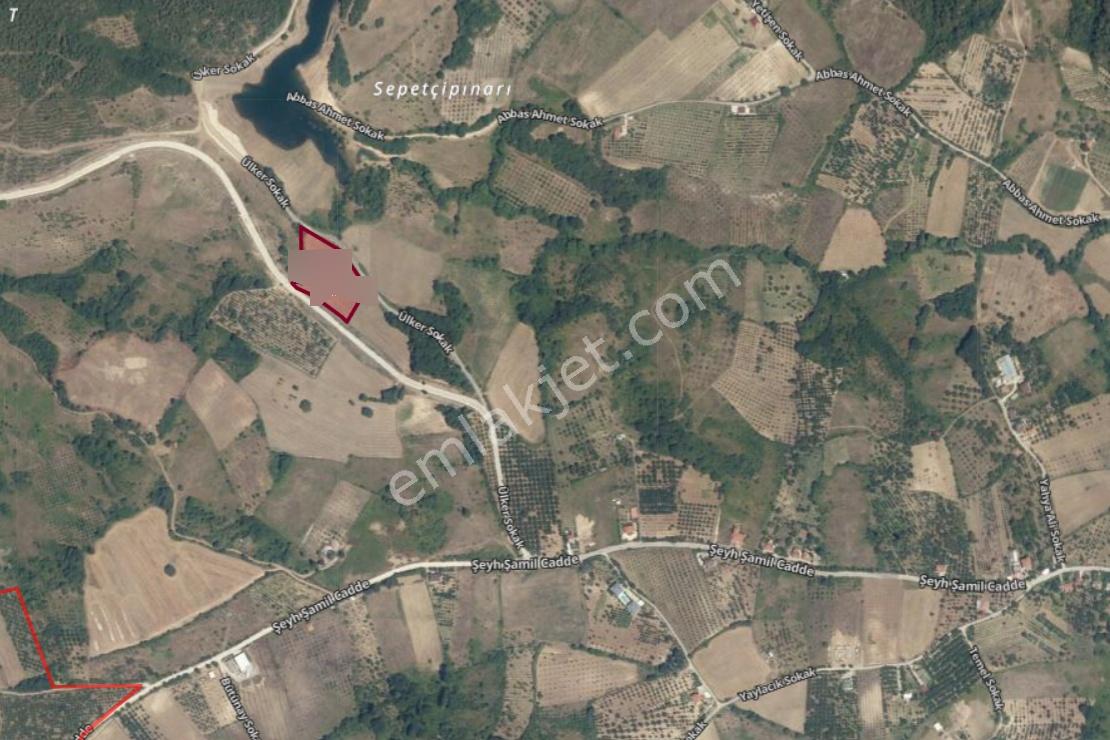 Kocaeli Karamürsel Akçat 7451 M2 %5 İmarlı Satılık Tarla - Görsel 12