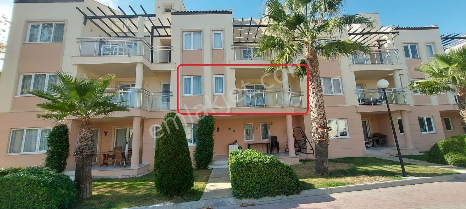 Söke Kemalpaşa Satılık Daire  Kuşadası Golf & Spa Resort'ta Ara Kat Komple Eşyalı Satılık 1+1