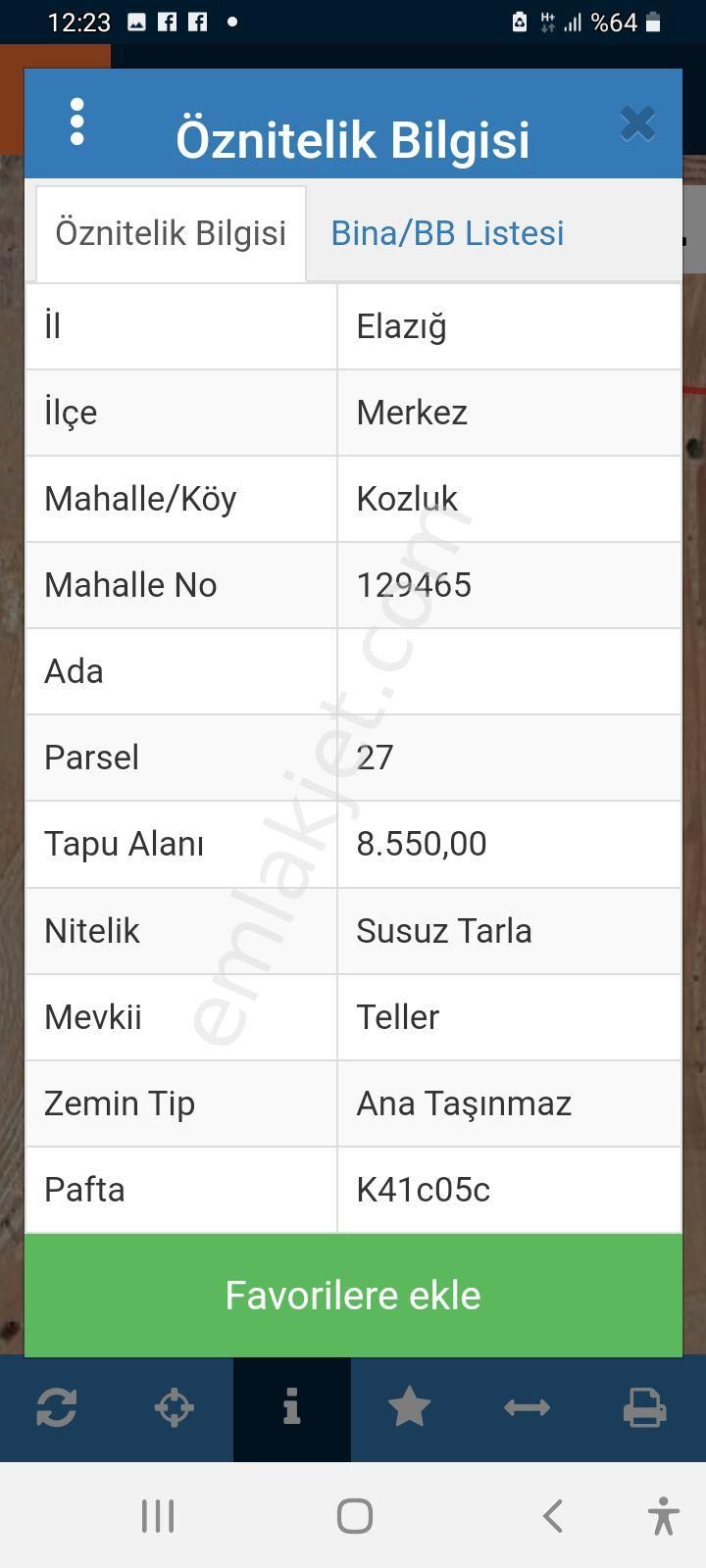 Kozluk Da Satılık Tarla