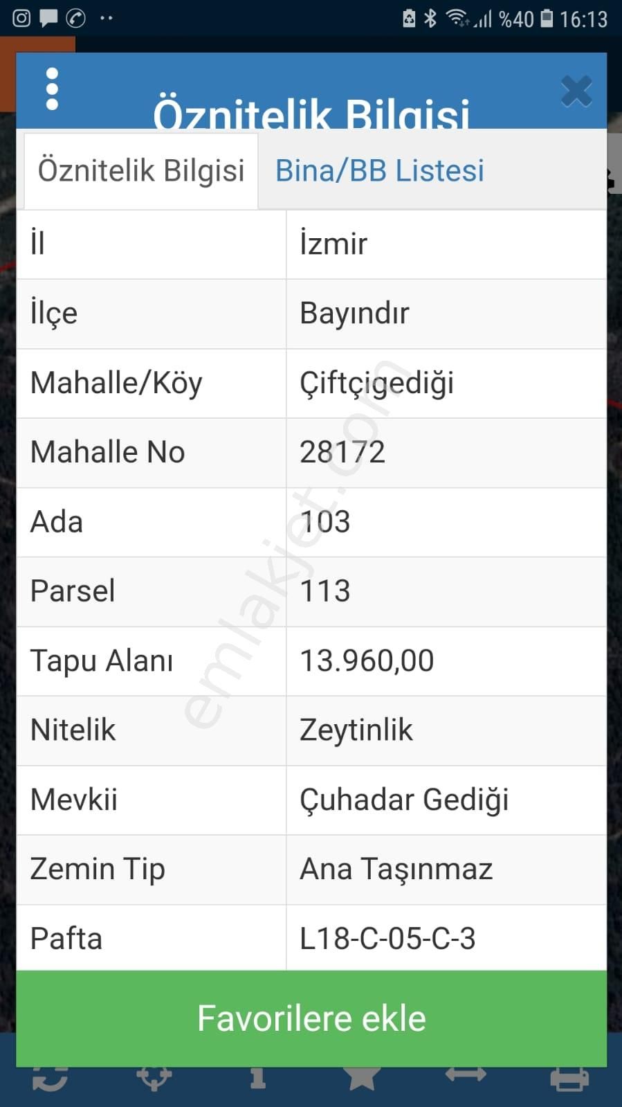 Bayındır Çiftçigediği Satılık Zeytinlik İZMİR İLİ BAYINDIR İLCESİ ÇİFTÇİ GEDİĞİ MEVKİNDE SATILIK ZEYTİNLİK