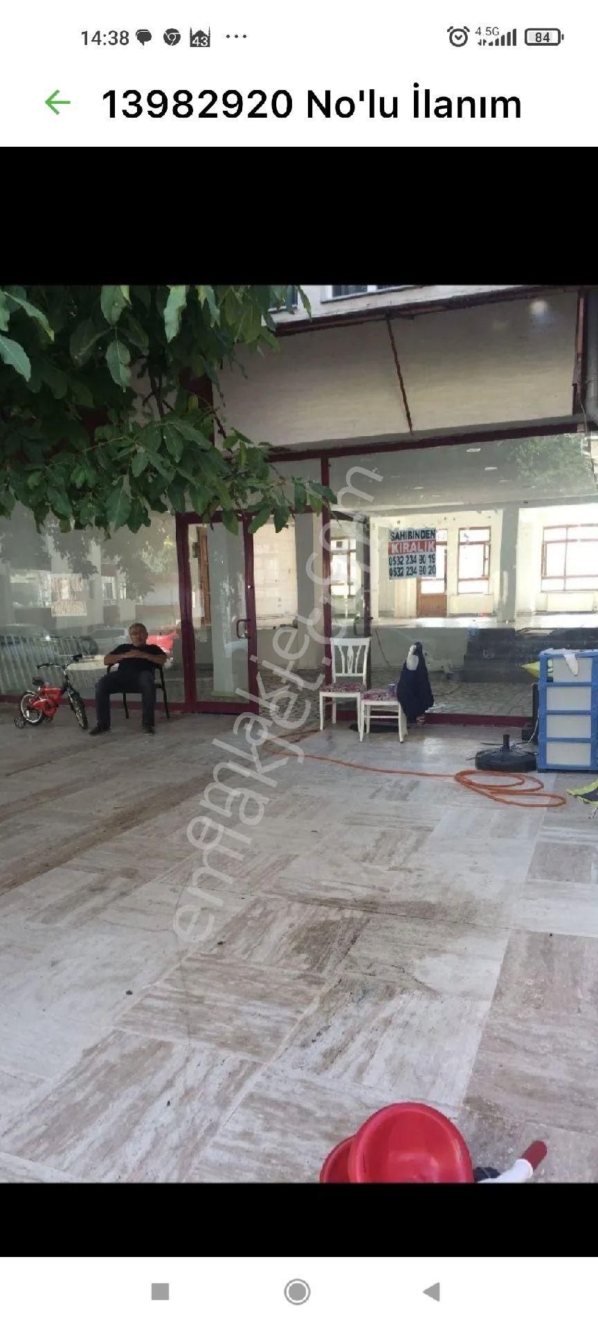 Pursaklar Merkez Kiralık Dükkan & Mağaza 200 M2 Pursaklar Merkezde Caddede