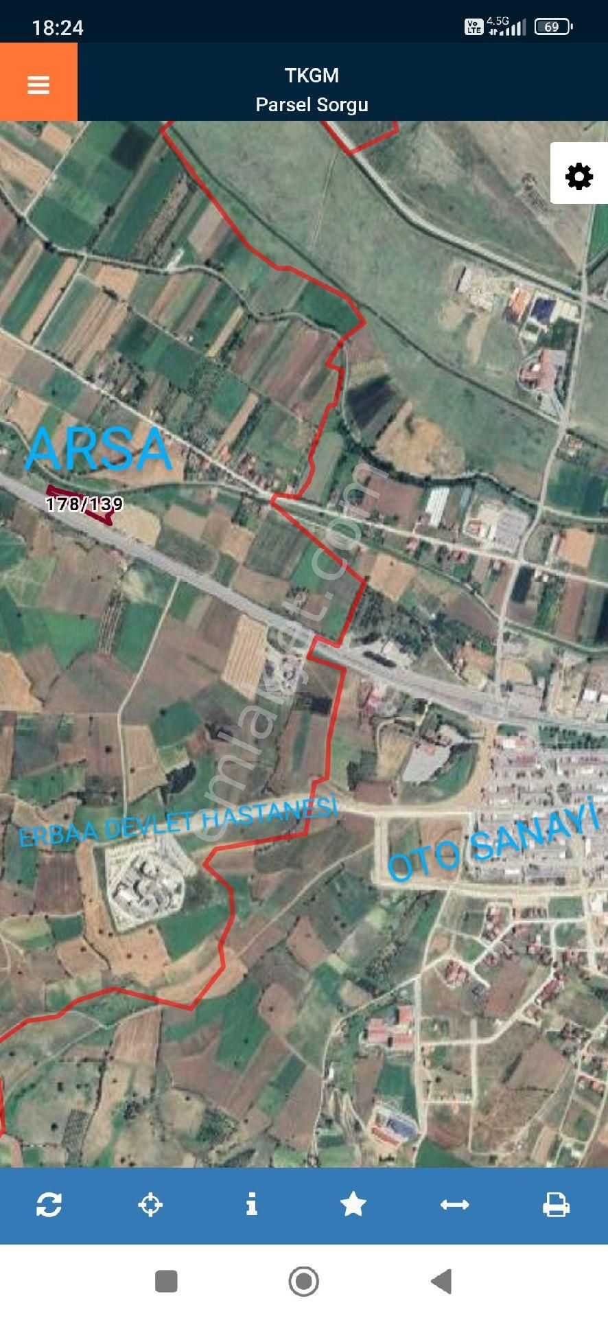 Tokat Erbaa Evyaba D.100 Karayolu Üzerinde 4.238 M2 Tarla - Görsel 5