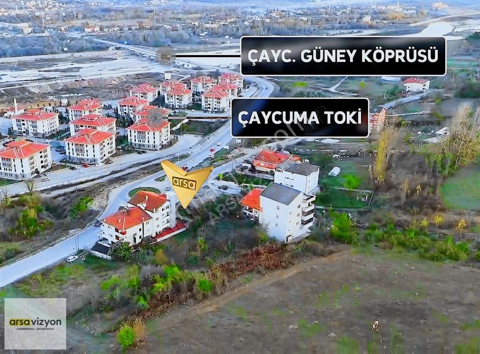 Çaycuma Karamusa Satılık Konut İmarlı ÇAYCUMA'NIN EN GÖZDE YERİNDE SATILIK İMARLI ARSA 386M²