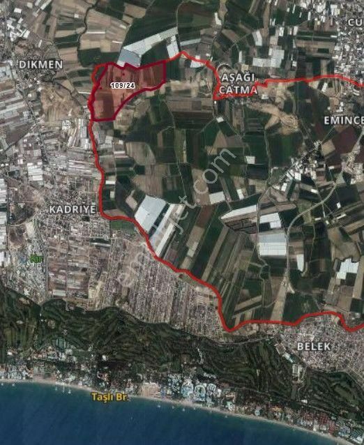 Sahibinden Satılık Serik Eminceler De 109 Ada 24 Parselde İmara Yakın Yatırımlık Tarla
