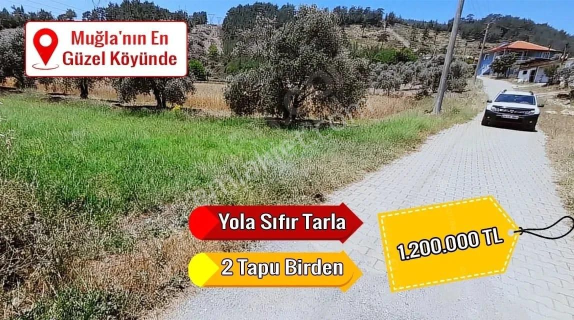 Yatağan Bencik Satılık Tarla Yatağan Bencik Te 2 Tapu Birden 1.859 M2 Satılık Tarla