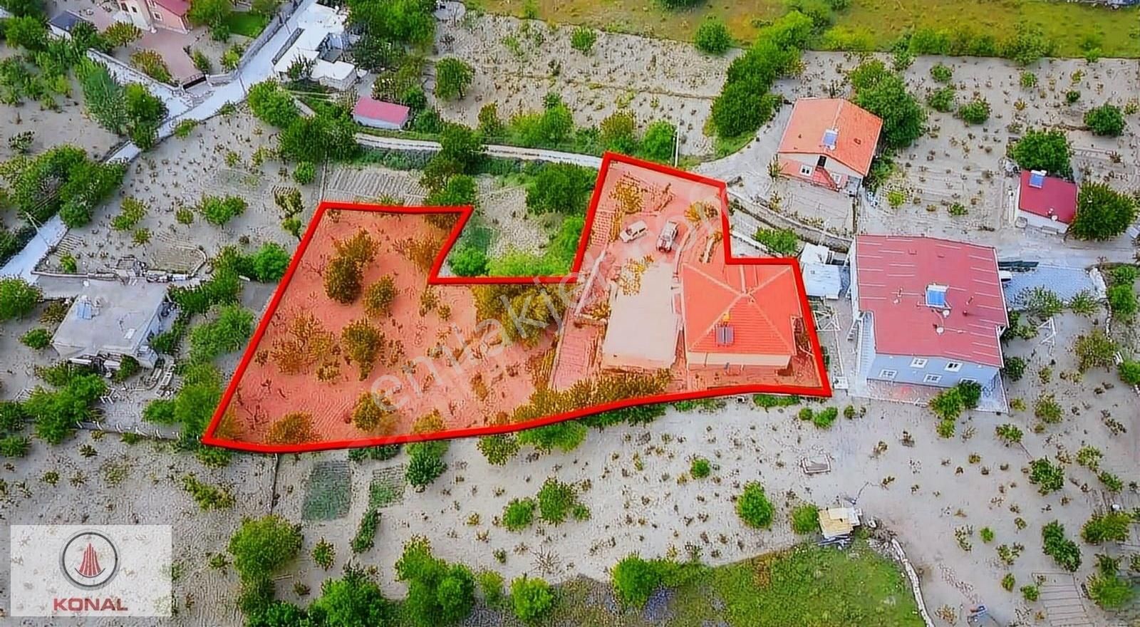 Hacılar Beğendik Satılık Villa KONAL GAYRİMENKUL | FIRSAT TOPRAK PARASINA VİLLA + BAĞ