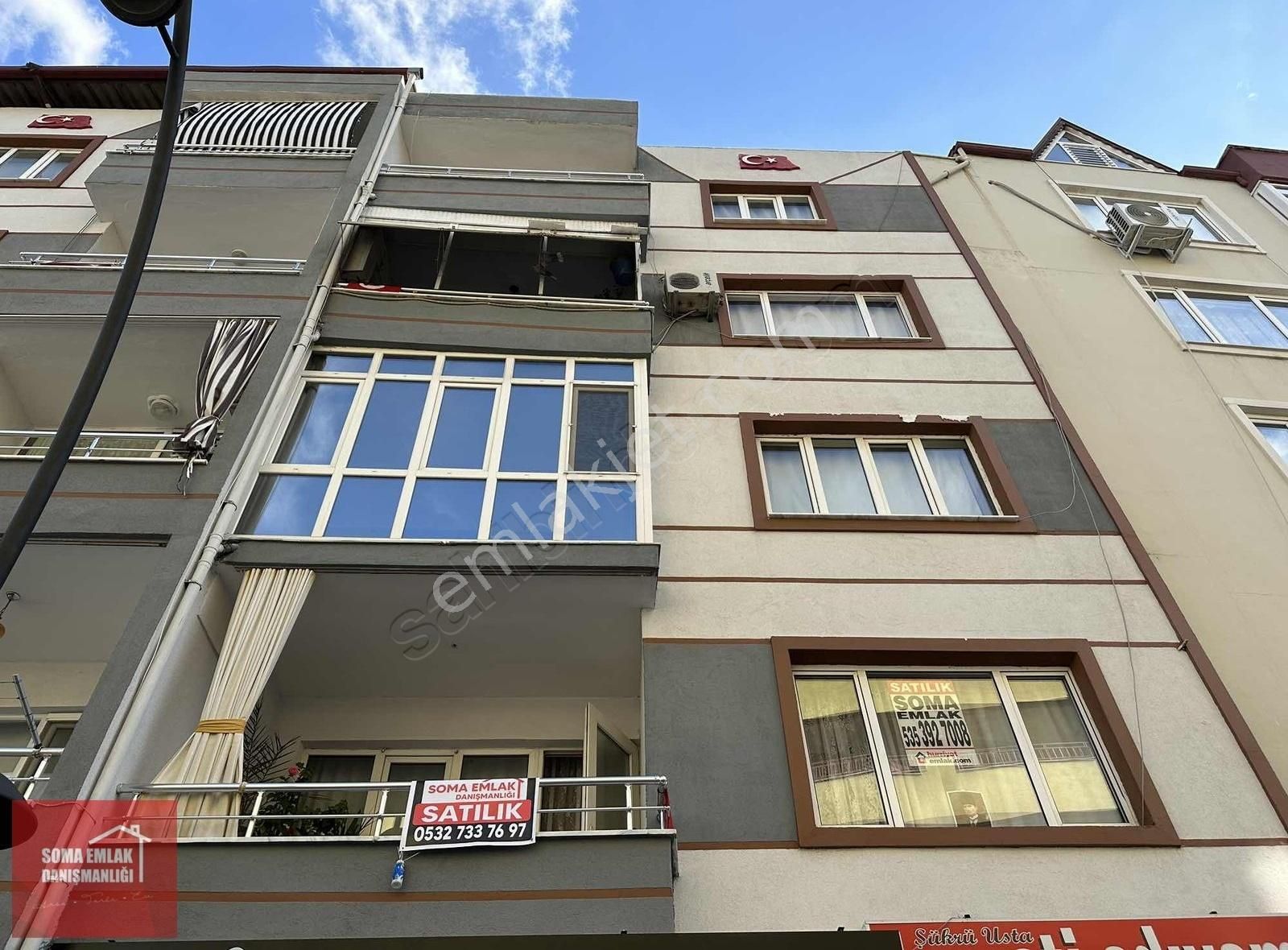 Soma Nihat Danışman Satılık Daire SOMA EMLAK ÇARŞI İÇİNDE 2+1 SICAK SULU DAİRE