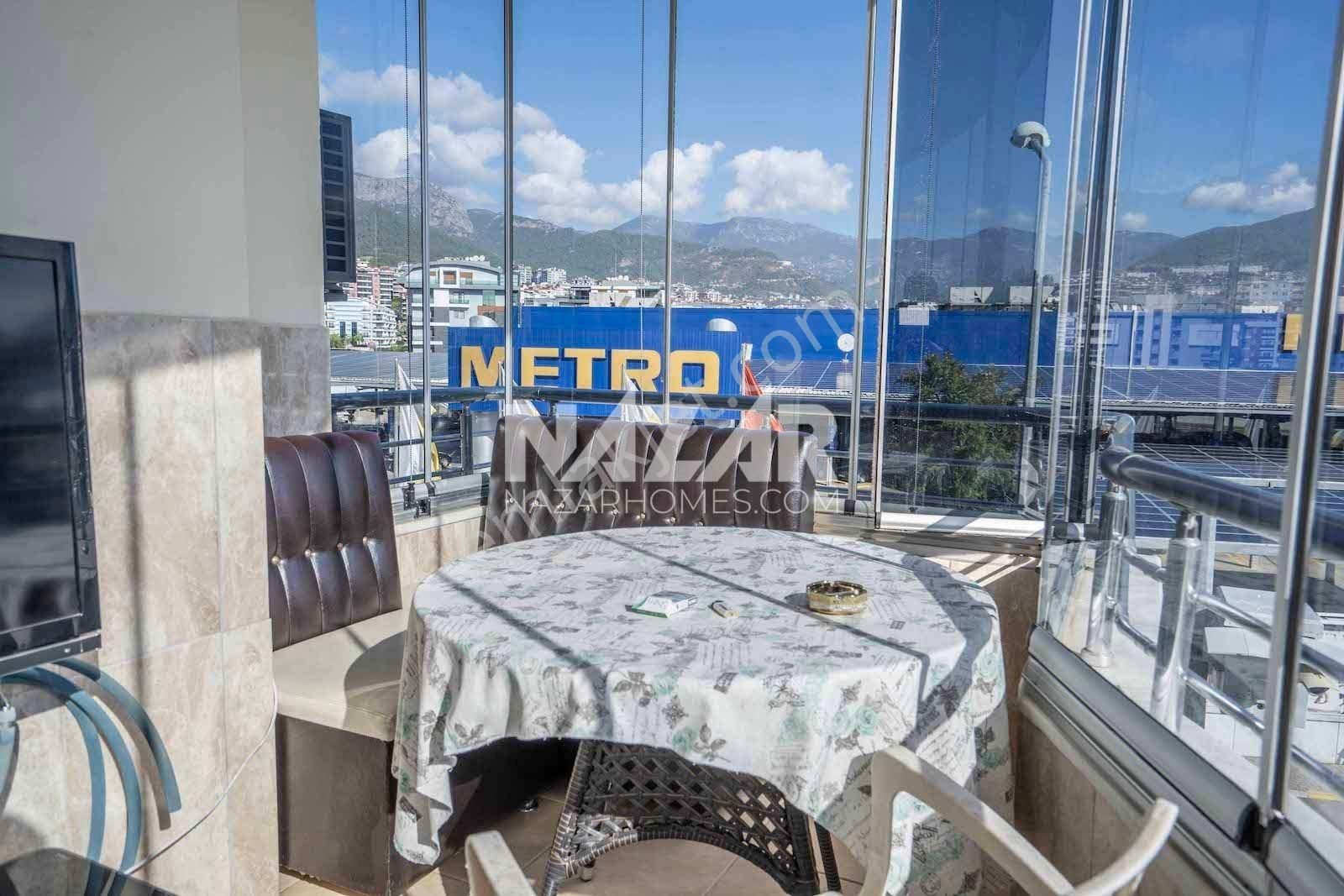 Alanya Oba’da Satılık 2+1 Eşyalı Manzaralı Daire - Görsel 24