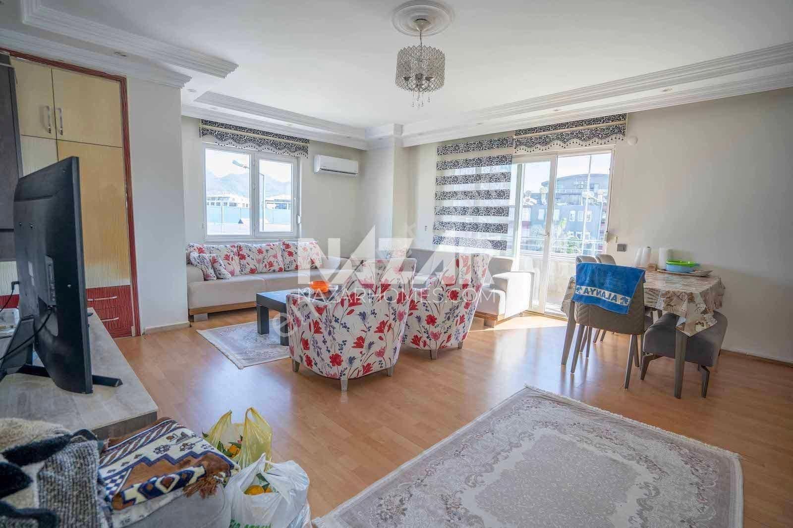 Alanya Oba’da Satılık 2+1 Eşyalı Manzaralı Daire - Görsel 23
