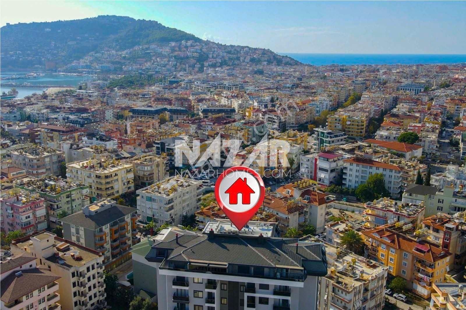 Alanya Güller Pınarı Satılık Daire Alanya Merkez Güllerpınarı'nda Satılık 2+1 Ayrı Mutfak Daire