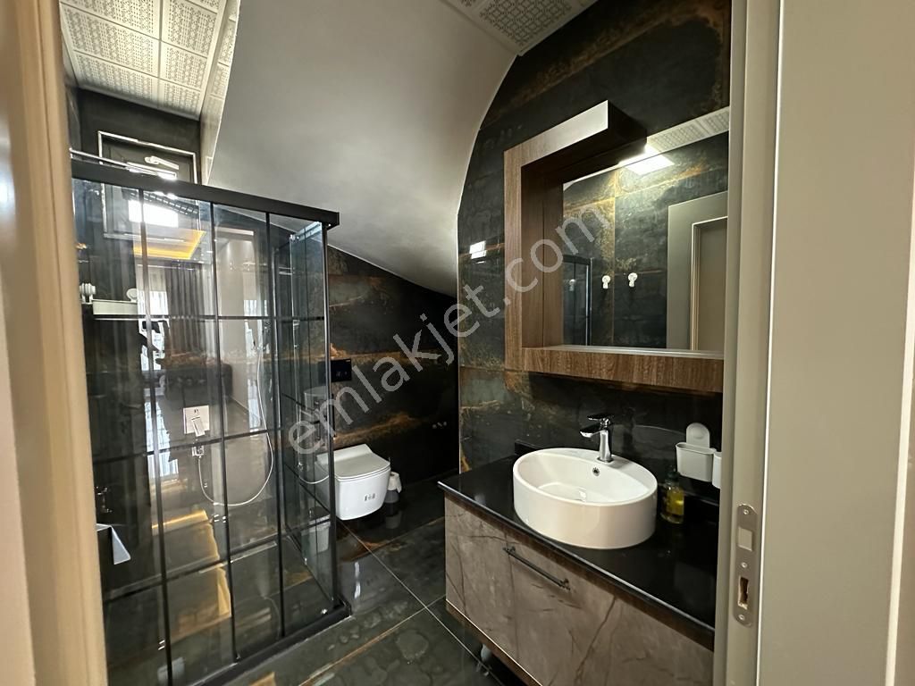 Belek Merkezinde Havuzlu Site İçeresinde Full Eşyalı Teraslı Satılık 4+1 Çatı Dubleks Daire - Görsel 9