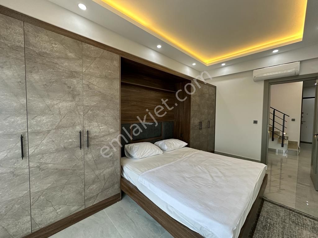 Belek Merkezinde Havuzlu Site İçeresinde Full Eşyalı Teraslı Satılık 4+1 Çatı Dubleks Daire - Görsel 17