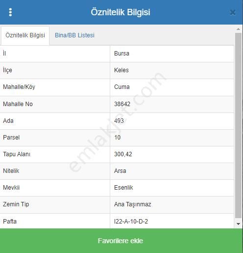 Keles' Te Satılık 300 M2 İmarlı Arsa - Görsel 3