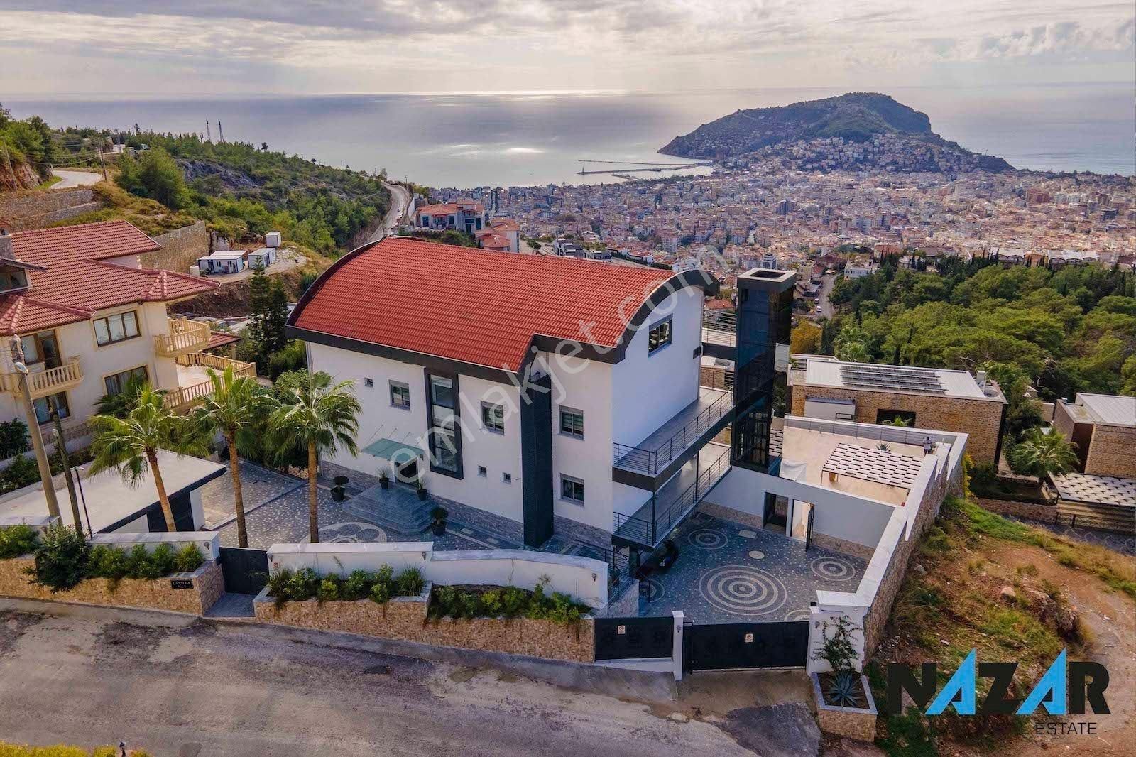 Alanya Bektaş Satılık Villa Alanya Bektaş Mahallesinde Manzaralı Satılık Eşyalı Villa