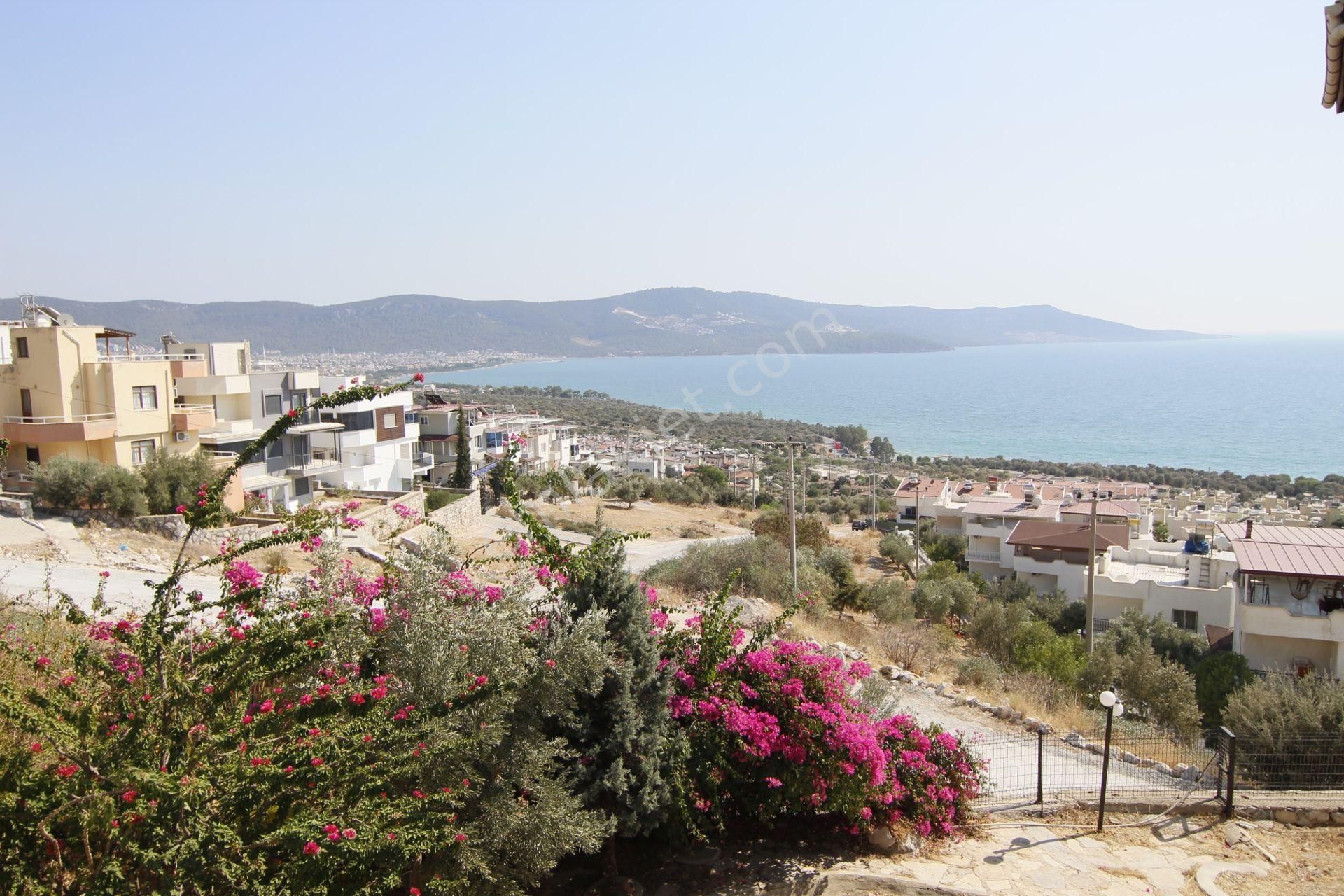 Didim Akbük Satılık Daire Didim Akbükte Bahçeli Panoramik Deniz Manzaralı Dubleks