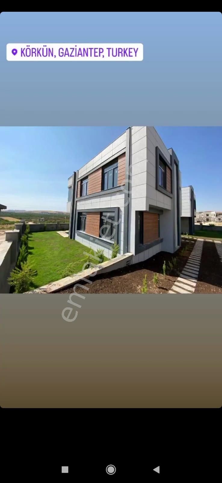 Oğuzeli Körkün Satılık Villa  ERTAŞ GAYRİMENKUL'DEN KÖRKÜN MAH. SATILIK VİLLA