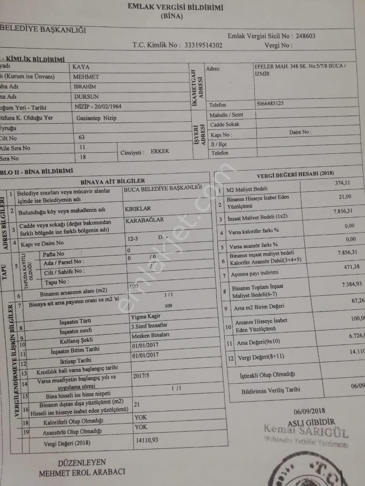 Kelepir Kıriklar Merkezde İcinde Ev Olan Tarla - Görsel 10