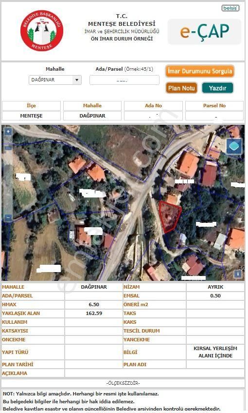 Sahibinden Ören Deniz Manzaralı Arsa Tapulu - Görsel 6