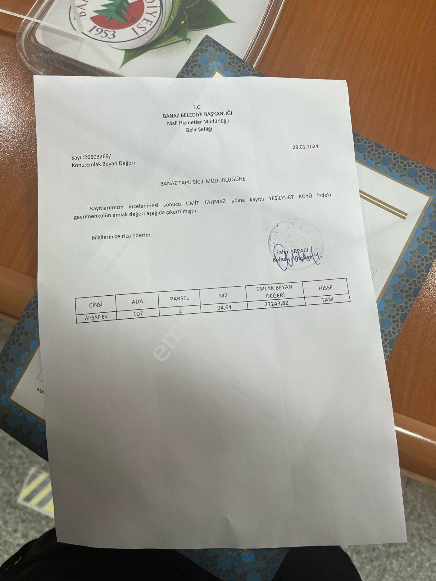 Uşak Banaz Müstakil Ev Tapu Sahibi Perta Emlak Ümit Tahmaz - Görsel 22