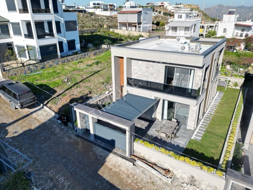 Bodrum İslamhaneleri Satılık Villa  Bağlada Satılık Deniz Ve Doğa Manzaralı 4+1 Müstakil Villa