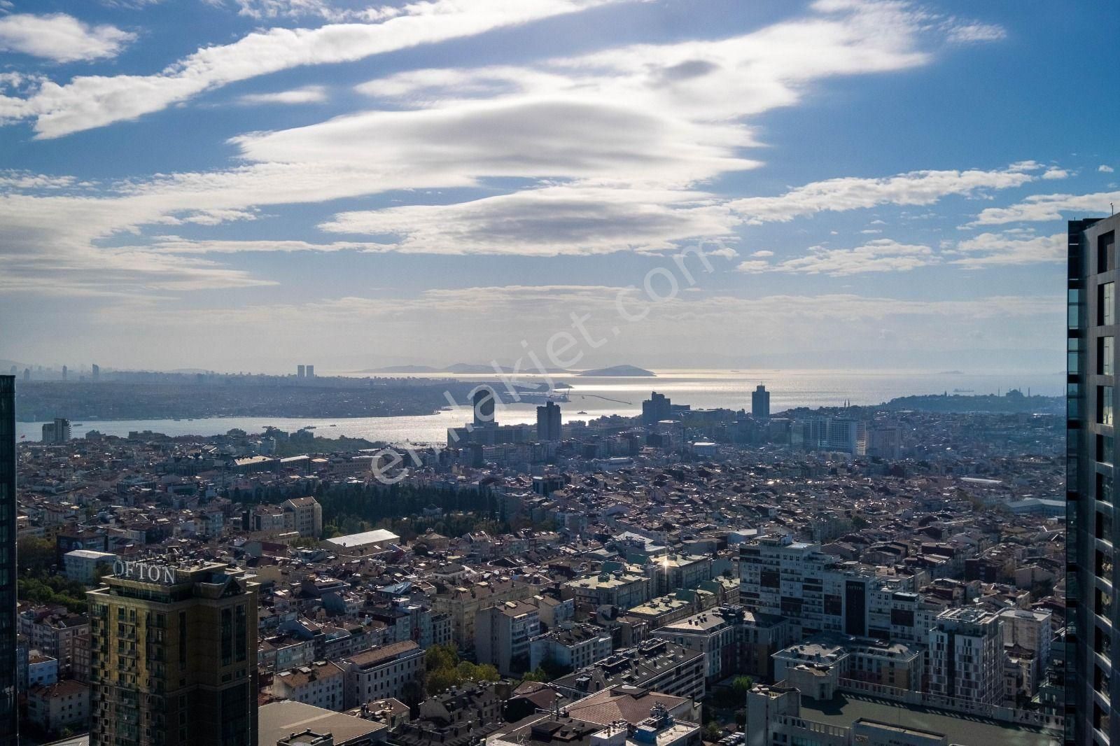 Şişli Merkez Satılık Residence  By Rotana Yüksek Kat Boğaz Manzara 1+1 Eşyalı Satılık