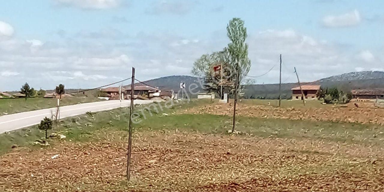 Çavdarhisar Çamköy Köyü Satılık Tarla Kütahya Çavdarhisar'da 2.400 M2 İlçesine Yakın Dümdüz Yatırımlık Fırsat Arazi !