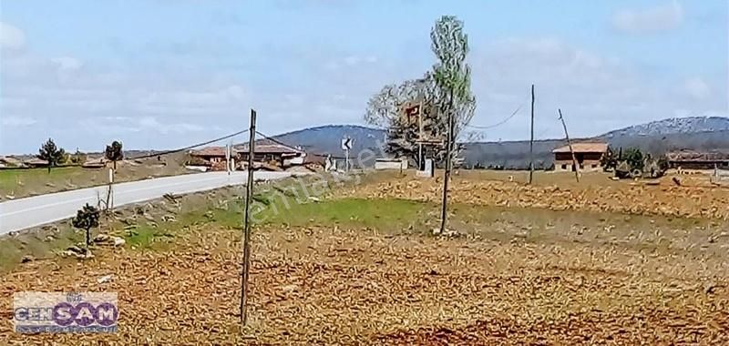 Çavdarhisar Çamköy Köyü Satılık Tarla Kütahya Çavdarhisarda 2.200 M2 Resmi Yola Cephe Fırsat Düz Arazi