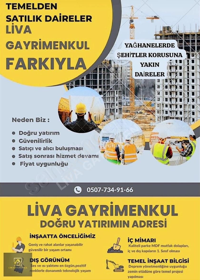 Konak Zafertepe Satılık Daire YAĞHANELERDE SATILIK 3+1 SIFIR DAİRELER