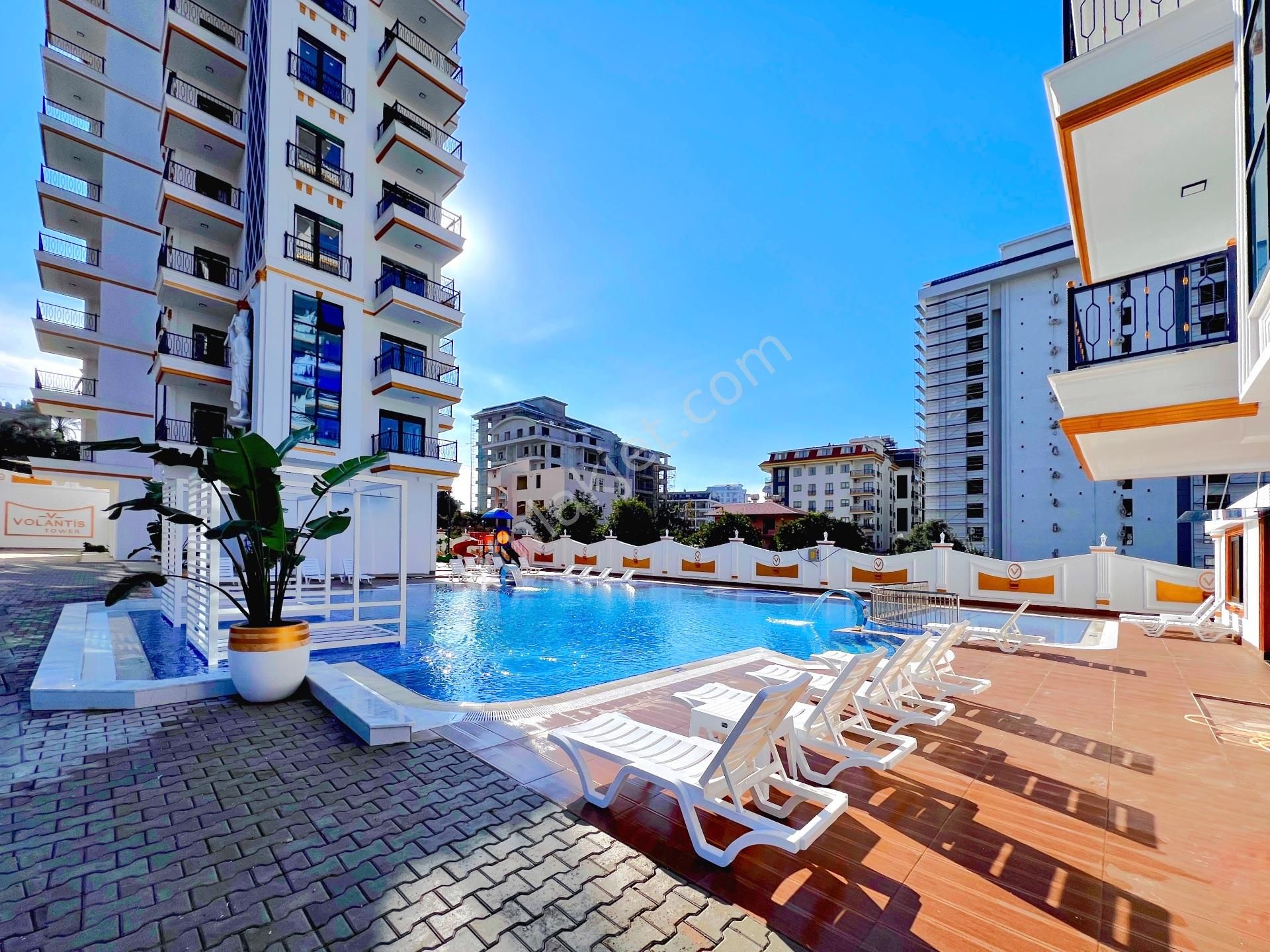Alanya Mahmutlar'da Volantis Tower Residence Satılık 1+1 Daire - Görsel 2