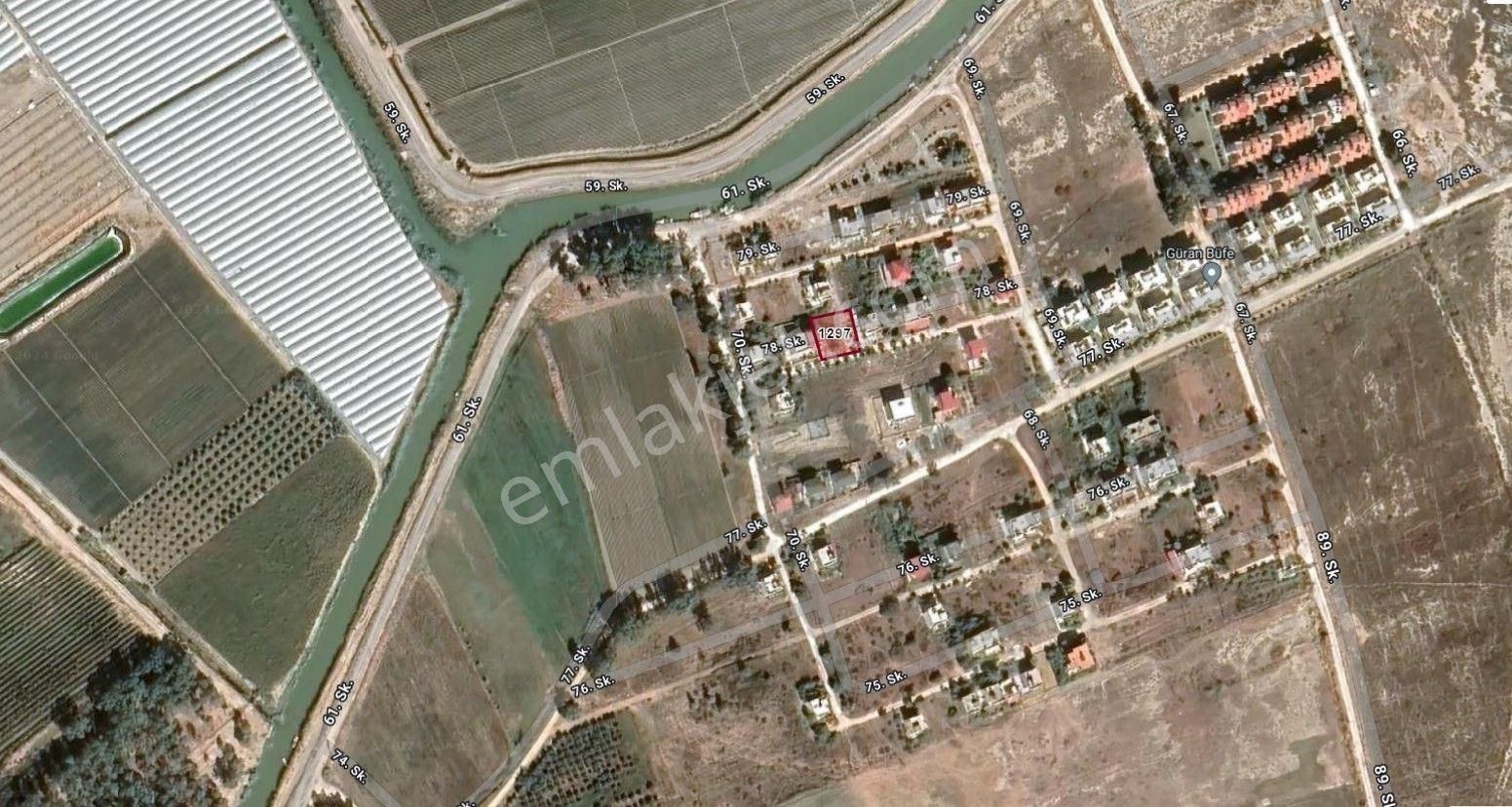 Silifke'de Denize 966 Metre Villa İmarlı Satılık Arsa