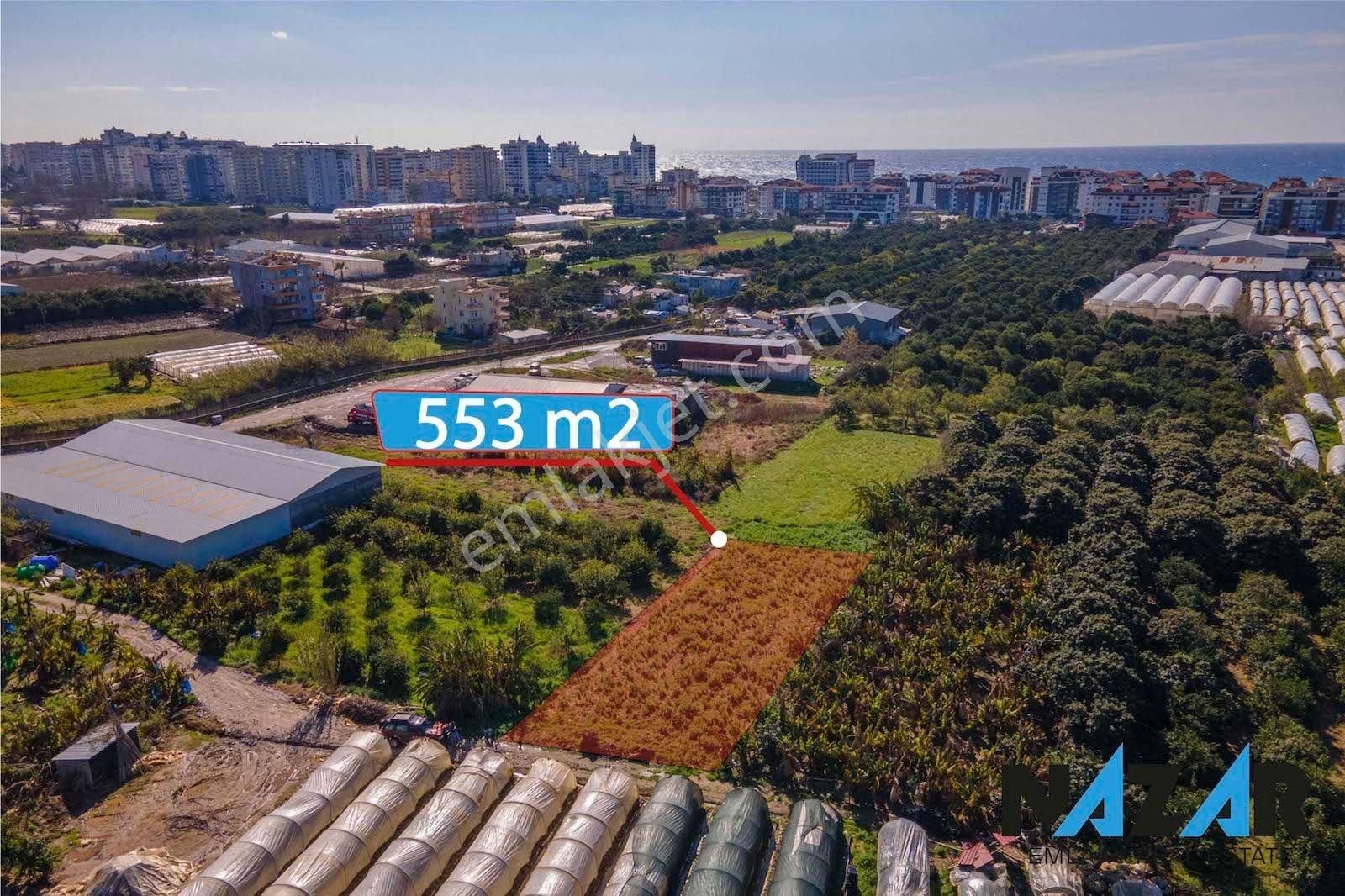 Alanya Kestel Satılık Tarla Alanya Kestel’de Denize Yakın 553 m2 Arsa