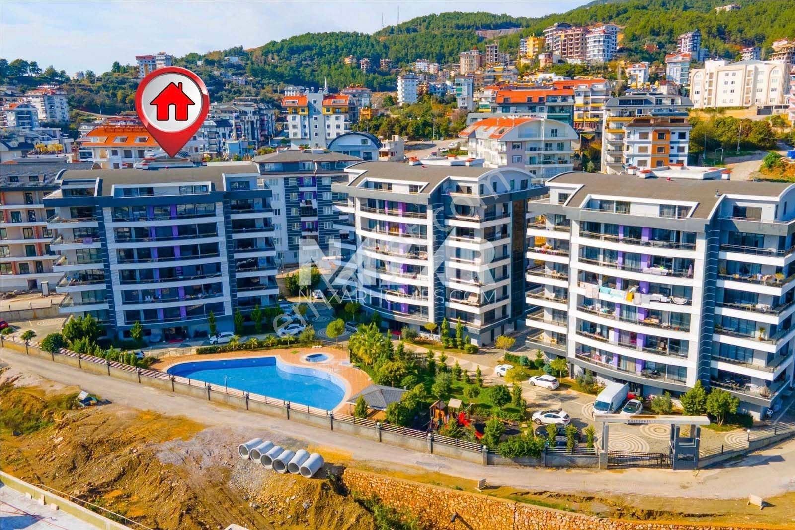 Alanya Oba Satılık Residence Alanya Çıplaklı’da Satılık 3+1 Lüks Daire