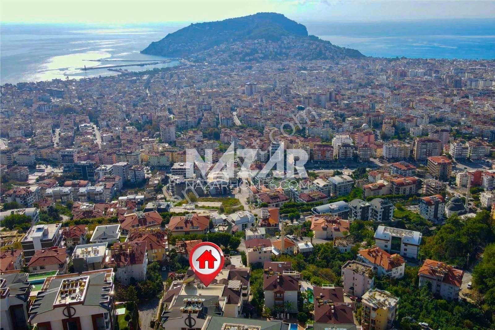 Alanya Şekerhane Satılık Daire Alanya Küçükhasbahçe’de Deniz Manzaralı Satılık 2+1 Daire