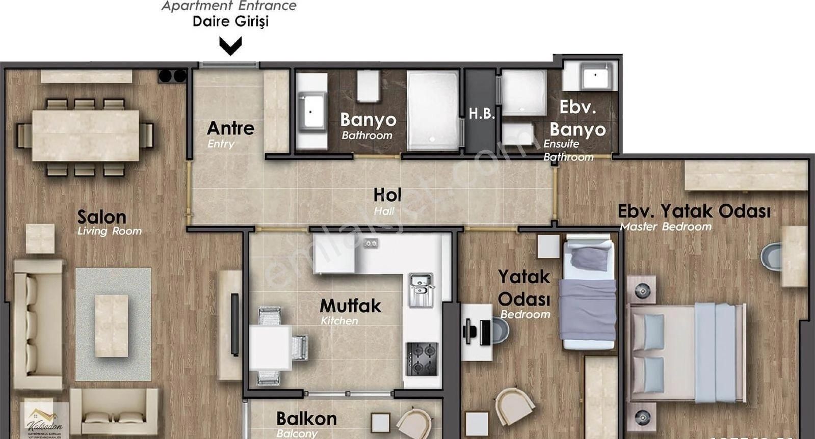 Kartal Hürriyet Satılık Residence İSTANBUL KARTAL ELLS PROJESİNDE SATILIK DAİRE