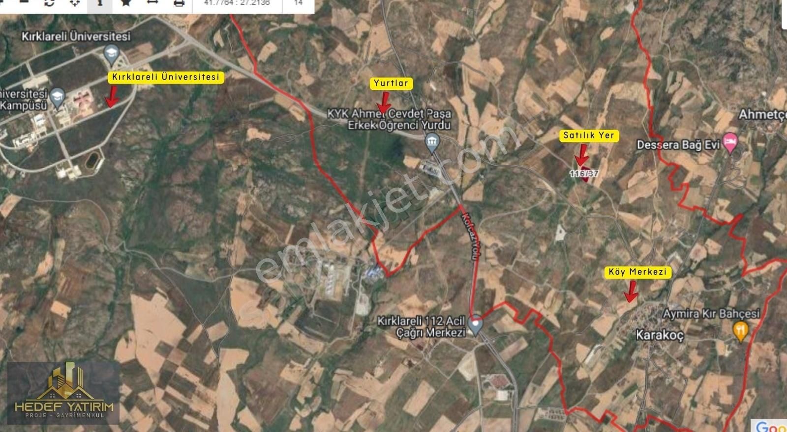 Karakoç'ta İmara Yakın Etrafı Çevrili Arazim Satılıktır[5,953m2] - Görsel 14