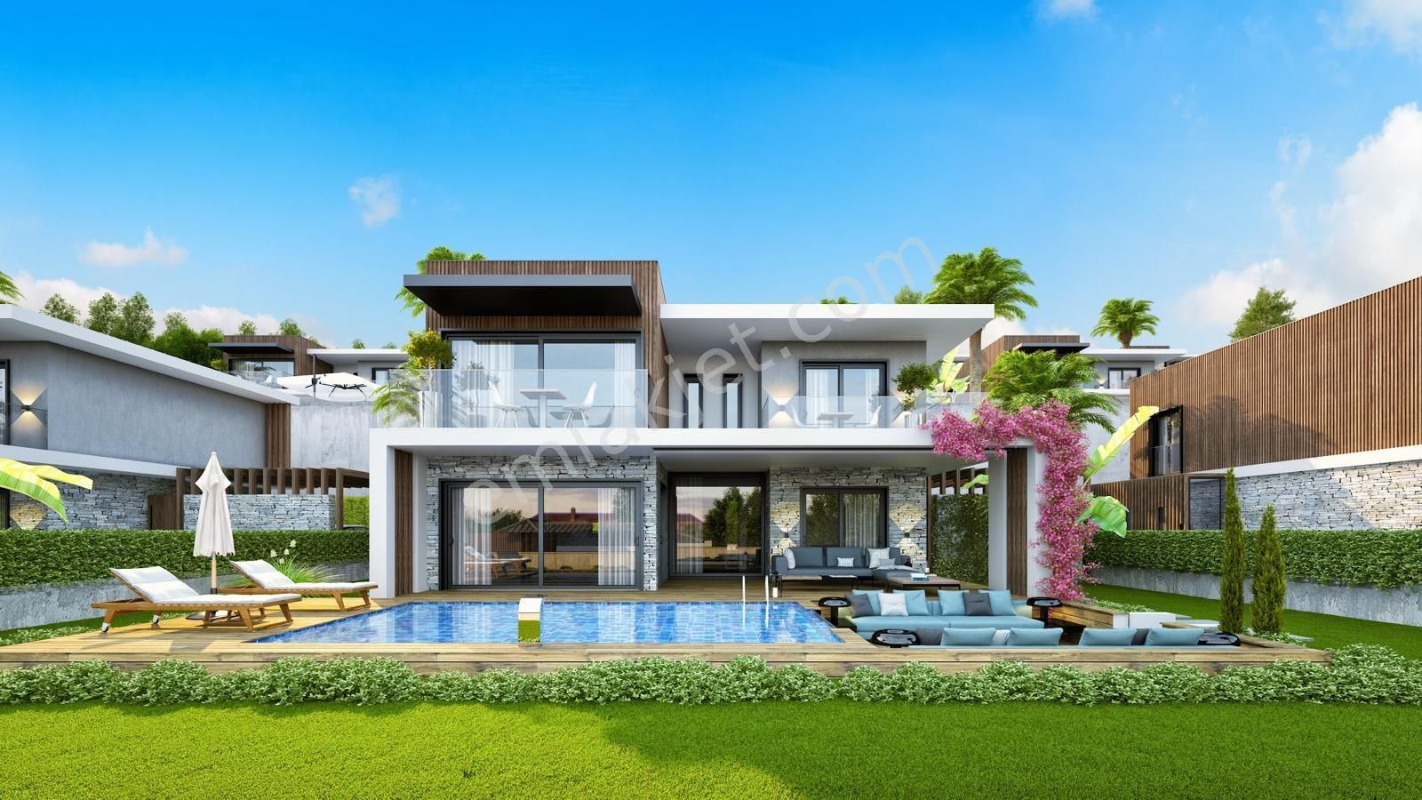 Kuşadası Yaylaköy Satılık Villa FULL MANZARA-GÜVENLİK-OTOPARK-ÖZEL HAVUZ-ULTRA LÜX-560 M2 BAHÇE-AKILLI EV-TAMAMI MÜSTAKİL