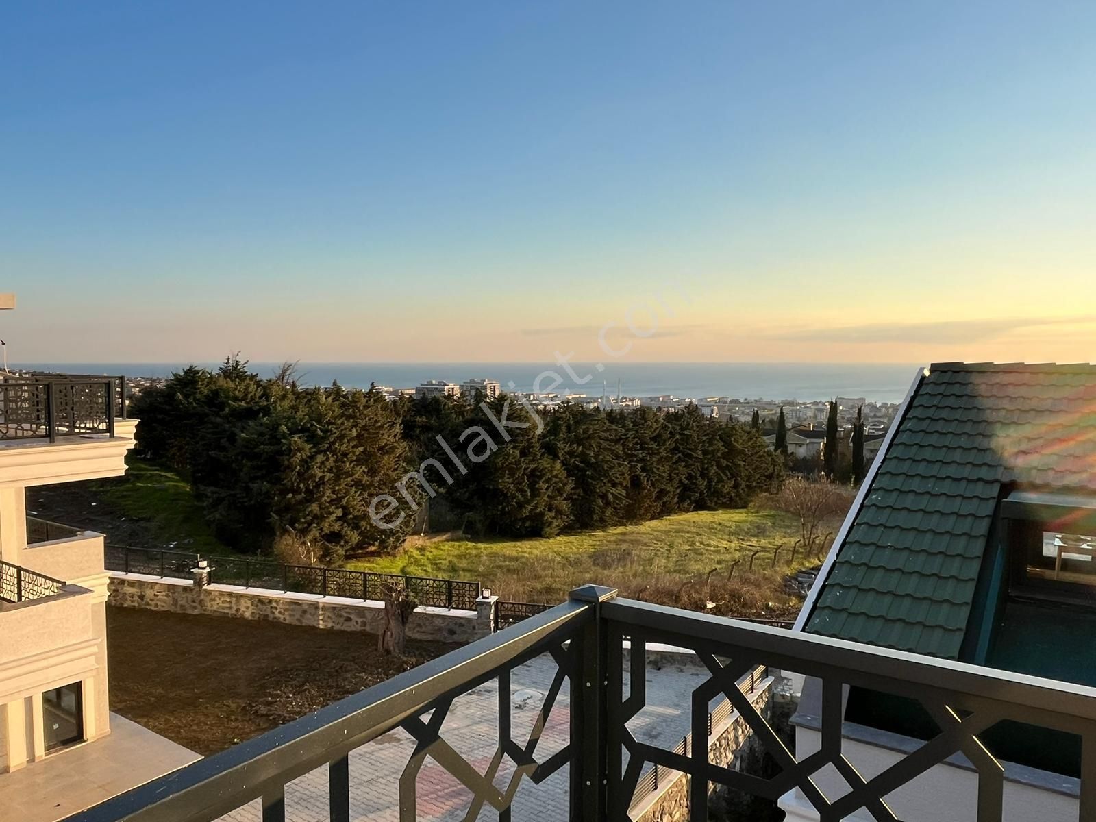 Büyükçekmece Kumburgaz Da 6+2 Satılık Villa Full Deniz Manzaralı - Görsel 15