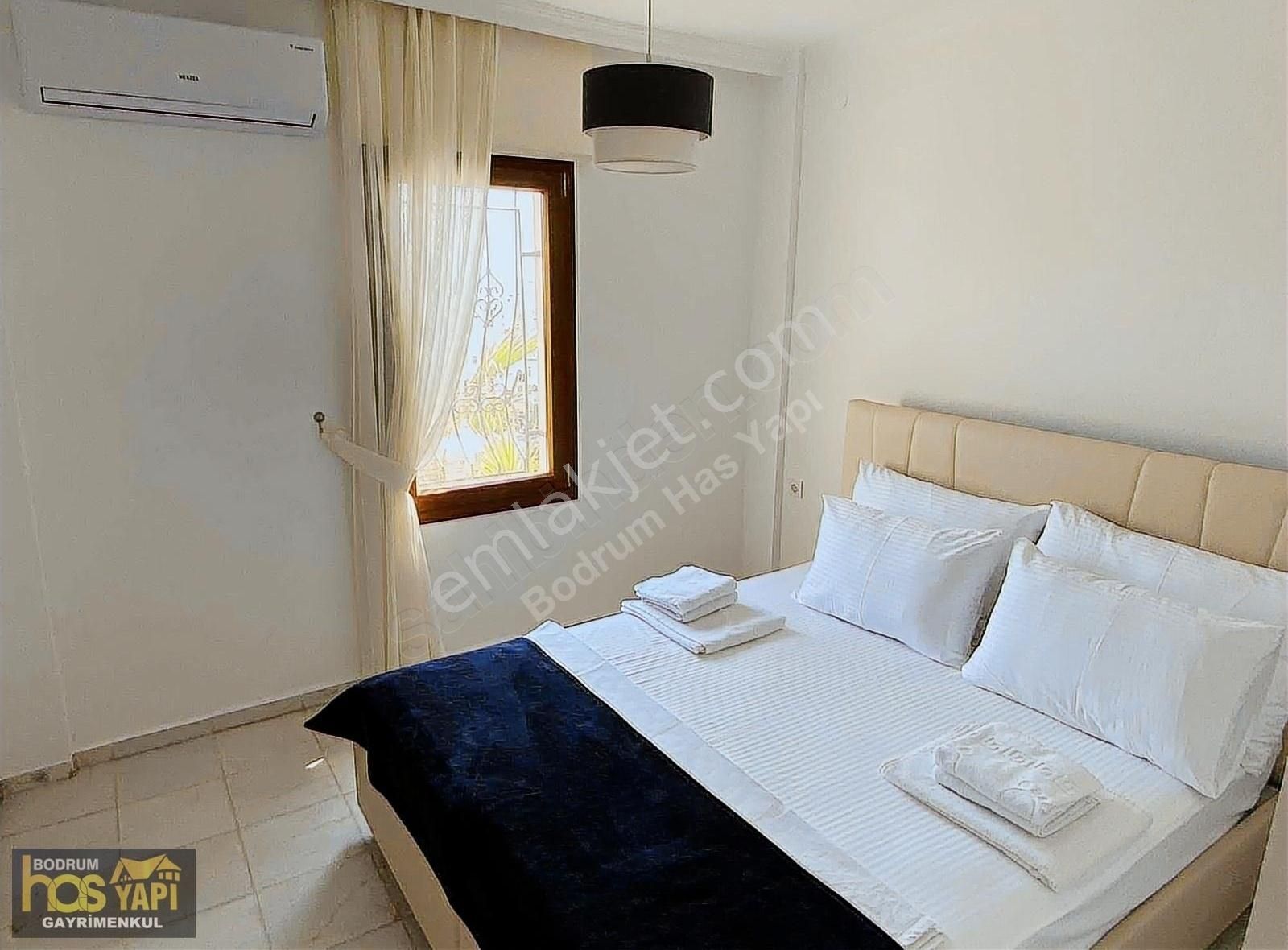Bodrum Has Gayrimenkulden Yokuşbaşında Deniz Manzaralı Kiralık - Görsel 19