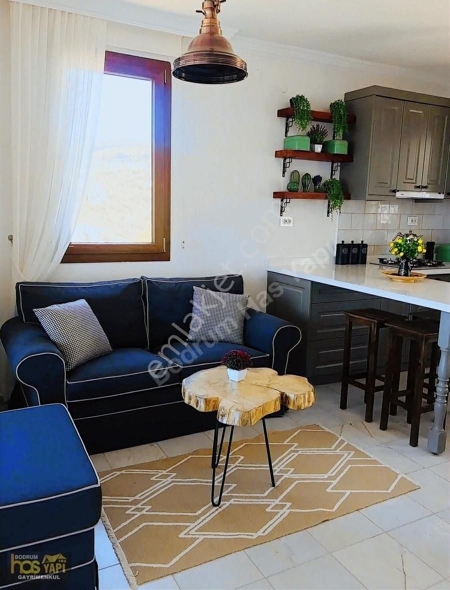 Bodrum Has Gayrimenkulden Yokuşbaşında Deniz Manzaralı Kiralık - Görsel 15