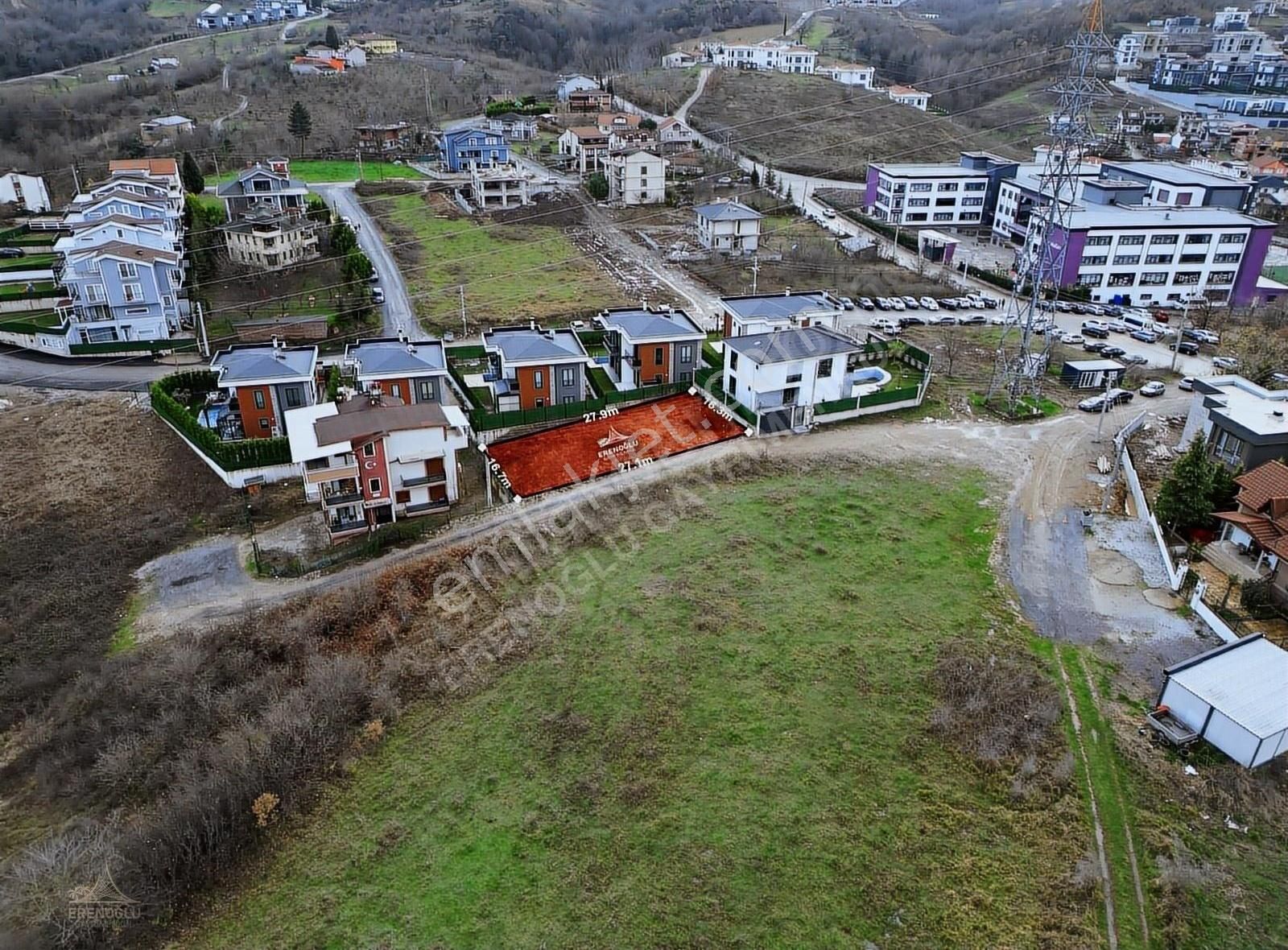 Başiskele Damlar Satılık Villa İmarlı Erenoğlu Gm,den Damlar Mahallesinde Projesi Hazır Villalık Arsa