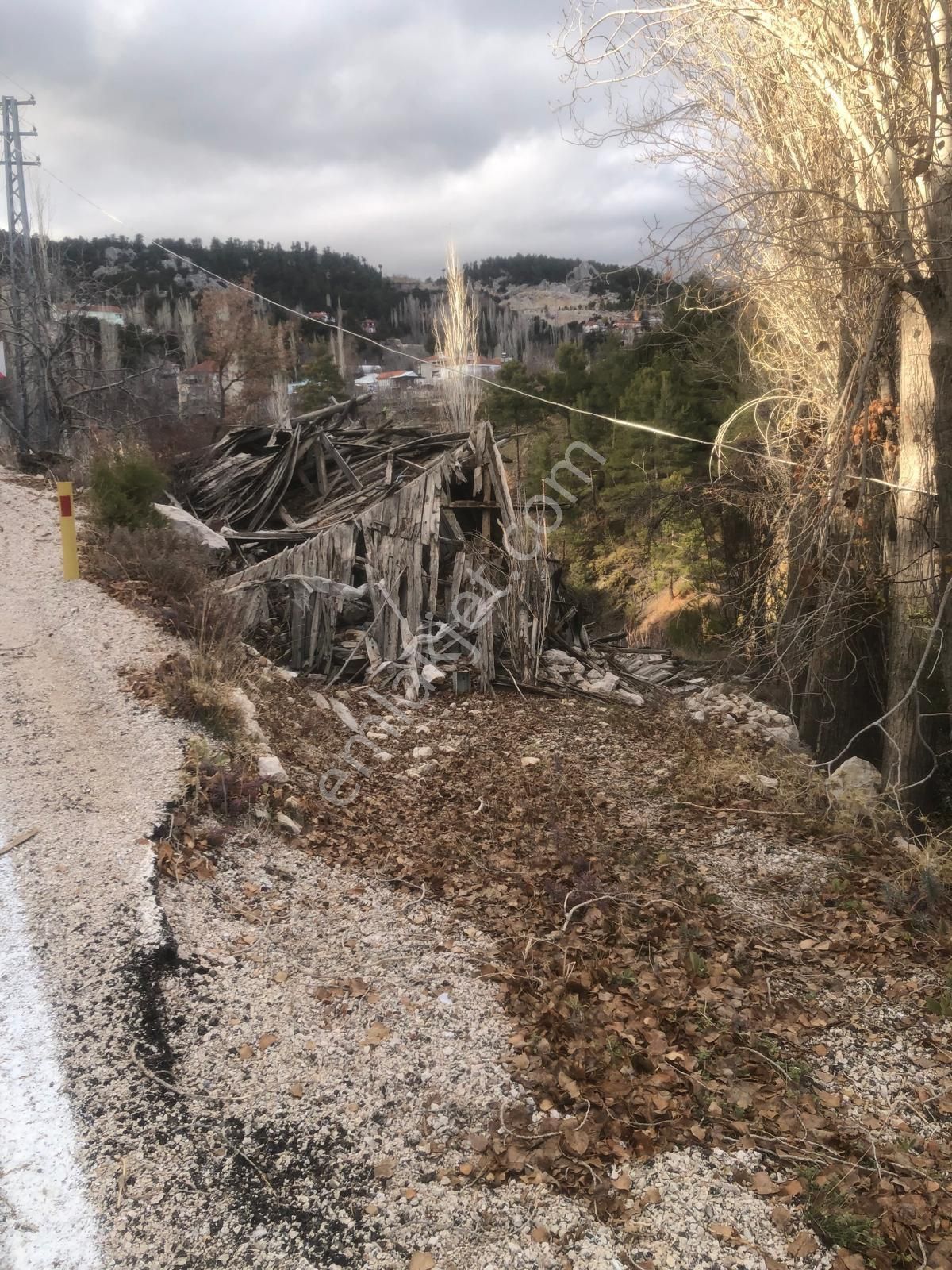 Kaş Sütleğen De Köyün İçinde Satılık Tarla - Görsel 12