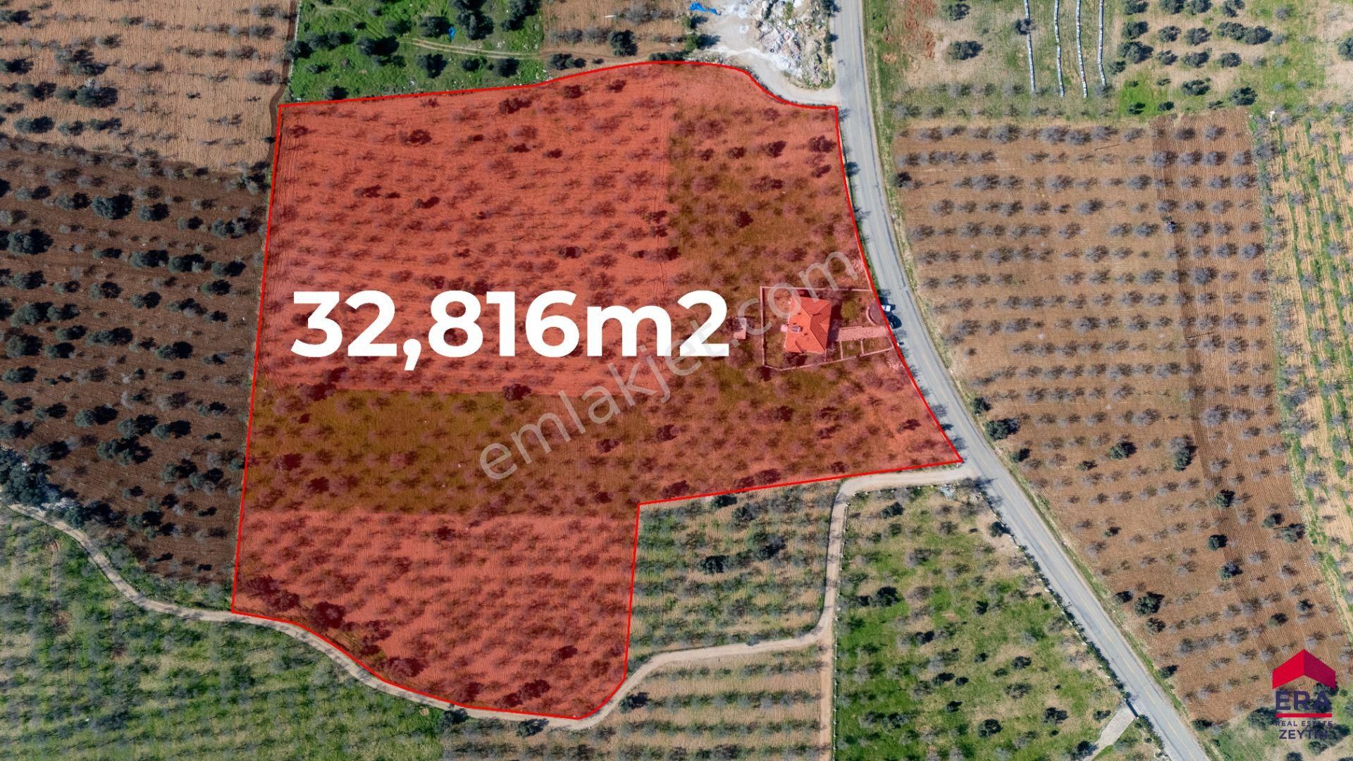 Datça Yaka Satılık Çiftlik  DATÇA YAKADA 32,816 m2 İÇERİSİNDE 140 m2 EV BULUNAN ÇİFTLİK ERA