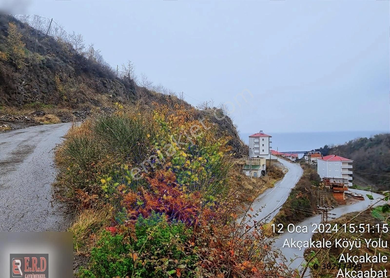 Akçaabat Akçakale Satılık Konut İmarlı TRABZON AKÇAABAT AKÇAKALE'DE SATILIK 3 KAT VİLLA İMARLI ARSA....