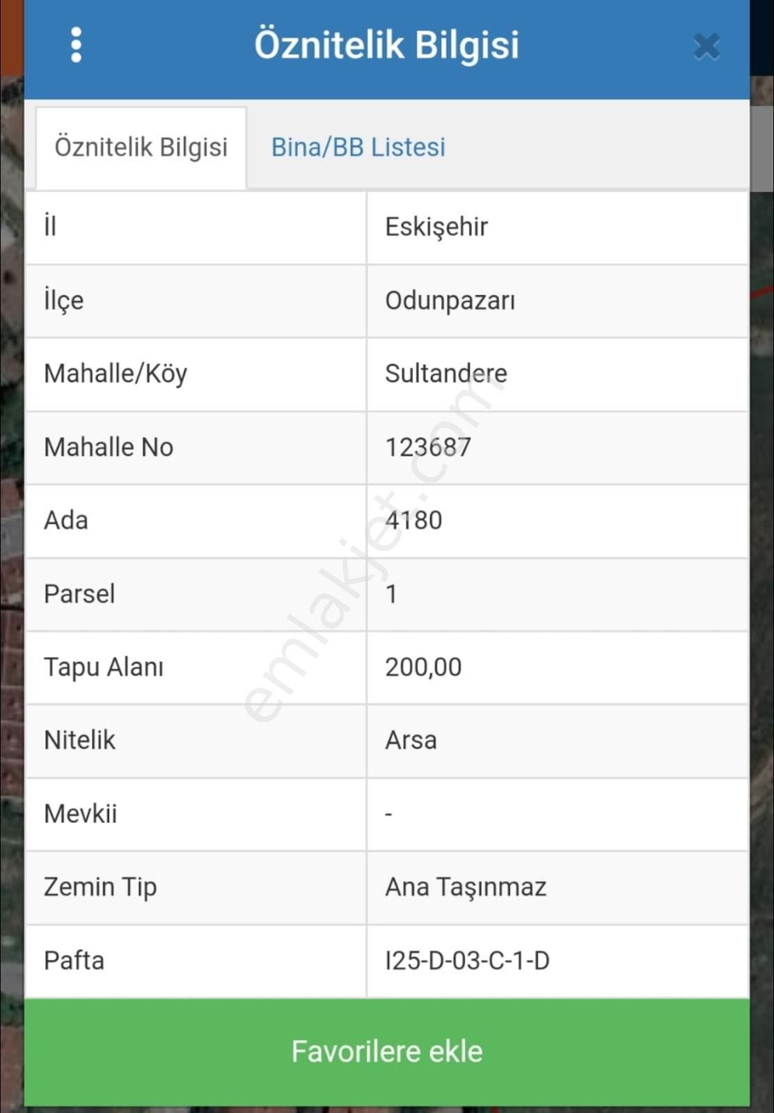 Odunpazarı Sultandere 75. Yıl Satılık Konut İmarlı  75.YIL MAHALLESİ SATILIK VİLLA ARSASI